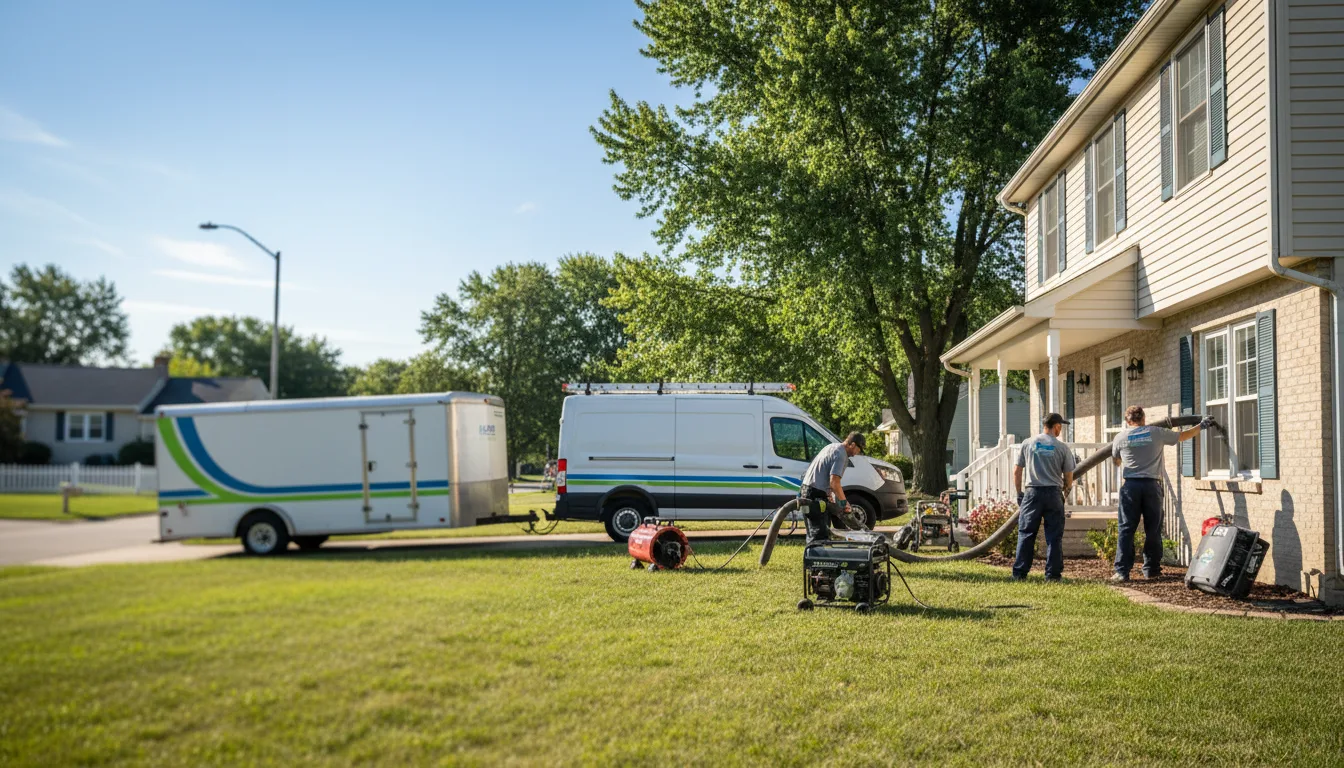 Flooded Basement Restoration And Cleanup With Repair in Fennville, MI near me